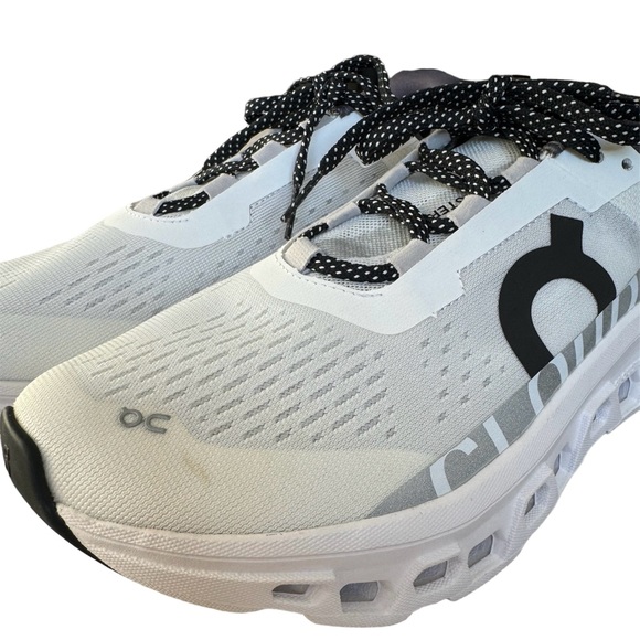 NEW Womens On running Cloudmonster Undyed-White | White Size 8 - Picture 8 of 11